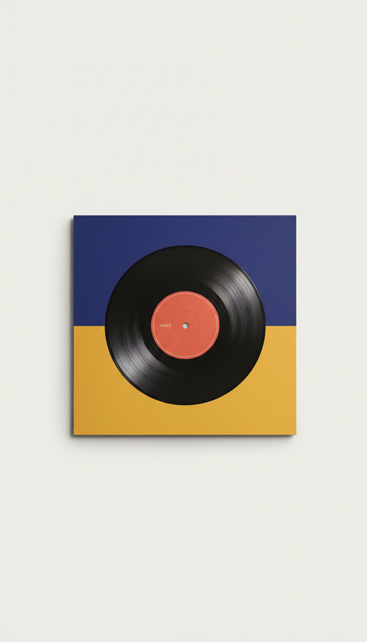Limited Edition Jazz Vinyl Minimalist Sleeve